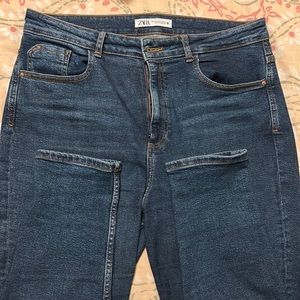 Hi rise sculpt jeans from Zara